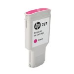 Cartucho de tinta HP DesignJet 727 color magenta, 300 ml de capacidad, SKU F9J77A