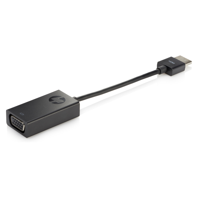 HP Adaptador HDMI a VGA con alta resolución Adaptador HP HDMI a VGA de alta resolución, SKU H4F02AA#AC3