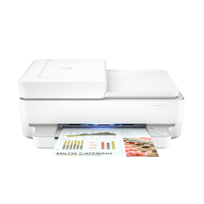 HP ENVY 6430e Inalámbrico All-in-One Color Impresora, Instant Ink; Fotocopiadora, escáner 3 Uso de la HP ENVY 6430e en una casa