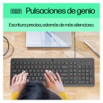 HP Teclado y Ratón con Cable 150 modelo 240J7AA#ABE, conjunto ergonómico y eficiente para ordenador