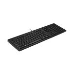 Teclado HP 125 USB con distribución WD y SKU 266C9A6#ABE. Adicionalmente, incluye 12 unidades.