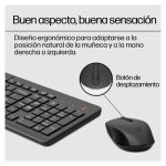 Combinación de teclado y ratón inalámbrico HP 330 con diseño ergonómico, SKU 2V9E6AA#ABE