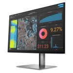 Monitor HP Z24f G3 de 23.8 pulgadas con resolución 1920 x 1080, Full HD en color plata, SKU 3G828AA#ABB