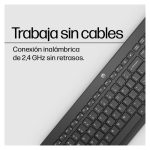 HP Teclado inalámbrico de 230, diseño ergonómico, SKU 3L1E7AA#ABE
