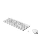 Combo de teclado y ratón inalámbricos HP modelo 230 con conectividad 2.4 GHz. SKU 3L1F0AA#ABE
