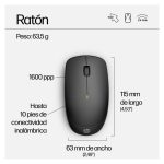 Combo de teclado y ratón inalámbricos HP modelo 230 con conectividad 2.4 GHz. SKU 3L1F0AA#ABE