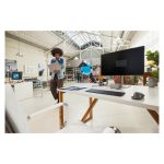 Imagen del HP Teclado Inalámbrico de Modo Dual 975 con teclas silenciosas, distribución QWERTY y conectividad Bluetooth, SKU 3Z726AA#ABE