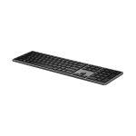 Imagen del HP Teclado Inalámbrico de Modo Dual 975 con teclas silenciosas, distribución QWERTY y conectividad Bluetooth, SKU 3Z726AA#ABE