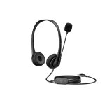 Imagen de los HP Auriculares estéreo USB G2, diseño cómodo con conexión USB y sonido envolvente, número de producto 428K6AA