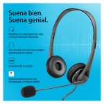 Imagen de los HP Auriculares estéreo USB G2, diseño cómodo con conexión USB y sonido envolvente, número de producto 428K6AA