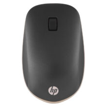 Ratón HP 410 Bluetooth de perfil bajo en color plata, modelo 4M0X5AA#ABB, ideal para uso diario con portátiles y PCs.