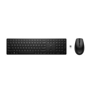 HP conjunto de teclado y ratón inalámbricos modelo 655 SKU 4R009AA#ABE, ideal para una configuración sin cables