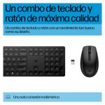 HP conjunto de teclado y ratón inalámbricos modelo 655 con alta precisión y SKU 4R009UT#ABE