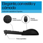 HP conjunto de teclado y ratón inalámbricos modelo 655 con alta precisión y SKU 4R009UT#ABE