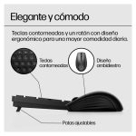 Combo de teclado y ratón inalámbricos HP, color negro, modelo 650, SKU 4R013AA#ABE