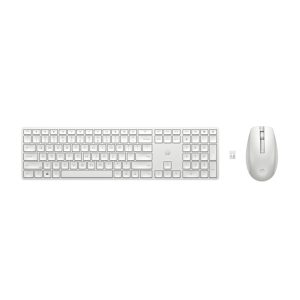 HP Combo de teclado y ratón inalámbricos 650 en color blanco, SKU: 4R016AA#ABE. Set completo para una mayor productividad.