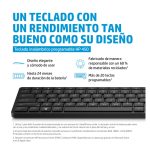 Teclado inalámbrico HP modelo 450, SKU 4R184AA#ABE, teclas programables y diseño ergonómico