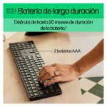Teclado inalámbrico HP modelo 450, SKU 4R184AA#ABE, teclas programables y diseño ergonómico