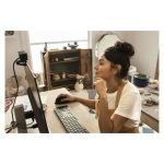 Teclado inalámbrico HP modelo 450, SKU 4R184AA#ABE, teclas programables y diseño ergonómico