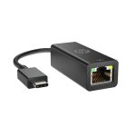HP Adaptador USB-C a Ethernet con puerto RJ45, ideal para conexiones de red confiables. SKU: 4Z527AA
