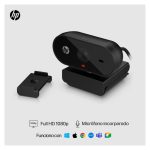Imagen de la HP Cámara Web 320 FHD, resolución Full HD, modelo 53X26AA#ABB, ideal para videoconferencias y transmisiones en vivo