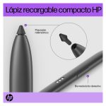 HP Lápiz recargable Slim para tabletas y portátiles, modelo 630W7AA#AC3, ideal para tomar notas y dibujar.