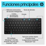 HP Teclado multidispositivo compacto 355 con Bluetooth, diseño elegante, SKU 692S9AA#ABE