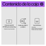 HP Cámara web 4K para retransmisiones, modelo 965, SKU 695J5AA#ABB. Alta calidad de imagen y micrófono integrado.