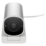 HP Webcam 4K para streaming, modelo 960 con SKU 695J6AA#ABB, diseñada para una imagen ultra nítida y fluida