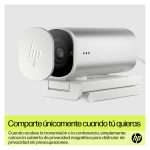 HP Webcam 4K para streaming, modelo 960 con SKU 695J6AA#ABB, diseñada para una imagen ultra nítida y fluida