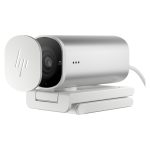 HP Webcam 4K para streaming, modelo 960 con SKU 695J6AA#ABB, diseñada para una imagen ultra nítida y fluida