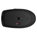 HP Ratón Silencioso Recargable modelo 710 con conectividad inalámbrica y diseño ergonómico. SKU 6E6F2AA#ABB