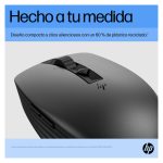 HP Ratón Silencioso Recargable modelo 710 con conectividad inalámbrica y diseño ergonómico. SKU 6E6F2AA#ABB