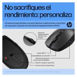HP Ratón Silencioso Recargable modelo 710 con conectividad inalámbrica y diseño ergonómico. SKU 6E6F2AA#ABB