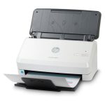 HP Scanjet Pro 2000 s2, escáner alimentado con hojas, resolución 600 x 600 DPI, tamaño A4, color negro y blanco. SKU: 6FW06A#B19