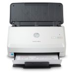 Escáner HP Scanjet Pro 3000 s4 alimentado con hojas, resolución de 600 x 600 DPI, tamaño A4, color negro y blanco. SKU: 6FW07A#B19