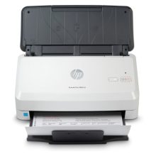 Escáner HP Scanjet Pro 3000 s4 alimentado con hojas, resolución de 600 x 600 DPI, tamaño A4, color negro y blanco. SKU: 6FW07A#B19