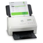 Escáner HP Scanjet Enterprise Flow 5000 s5 alimentado con hojas, 600 x 600 DPI, tamaño A4, color blanco, SKU 6FW09A#B19