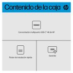 HP Concentrador multipuerto USB-C compatible con 4K y múltiples puertos, SKU 6G843AA#ABB