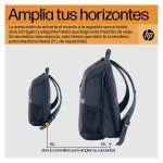 HP mochila para portátil Travel de 15,6 pulgadas y 18 litros en color gris, SKU 6H2D9AA
