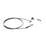 Imagen del cable de seguridad HP Sure Key Lock, modelo 6UW42AA, ideal para proteger portátiles y otros dispositivos contra robos.