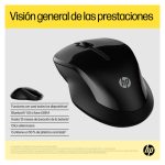 HP Ratón Dual 250, conectividad inalámbrica, precisión óptica y SKU 6V2J7AA#ABB