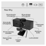 HP Cámara web 620 FHD con resolución Full HD y diseño compacto, SKU 6Y7L2AA#ABB