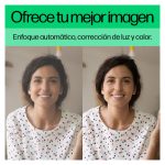 HP Cámara web 430 FHD con resolución Full HD, micrófono integrado y fácil instalación. SKU 77B11AA#ABB