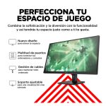Monitor gaming HP OMEN de 27 pulgadas con resolución QHD y tasa de refresco de 165 Hz. SKU 780H4E9#ABB