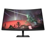 OMEN by HP Monitor gaming con pantalla curva de 31,5 pulgadas, resolución QHD y frecuencia de actualización de 165 Hz. SKU 780K6E9#ABB