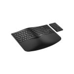 HP Teclado inalámbrico ergonómico modelo 965, diseño cómodo y elegante, SKU: 7E756AA#ABE