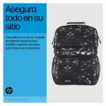HP Mochila Campus XL con patrón de mármol, diseño espacioso y duradero SKU 7K0E2AA