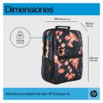 HP Mochila Campus XL con teñido anudado, resistente al agua y espaciosa. SKU 7K0E3AA