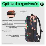 HP Mochila Campus XL con teñido anudado, resistente al agua y espaciosa. SKU 7K0E3AA